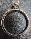 BRIDAL SETS
Brand: DROSTE'S JEWLERY SHOPPE'S
14KW PEAR SHAPE DIAMOND=.33CT 28DIA=.78CT HI SI-I1 SEMI MOUNT ENG RING