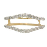 14 Karat Yellow Gold 30 Diamonds=.50 Carat GH VS-SI Enhancer Ring