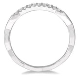WEDDING BANDS
14 Karat White Gold 10 Diamonds= .10 Carat GH SI Wedding Band Size 6.5