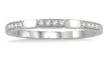 WEDDING BANDS
Brand: ASHI DIAMONDS LLC.
14 Karat White Gold 12 Diamonds= .10 Carat HI SI Stacklable Wedding Band Size 6.5