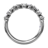 WEDDING BANDS
Brand: FANA
14 Karat White Gold 13 Diamonds=.68 Carat FG VS - SI Band Size 6.5