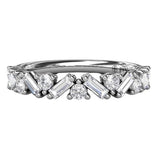 WEDDING BANDS
Brand: FANA
14 Karat White Gold 13 Diamonds=.68 Carat FG VS - SI Band Size 6.5