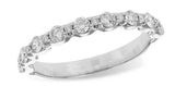 WEDDING BANDS
Brand: ALLISON KAUFMAN
14 Karat White Gold 17 Diamonds=.50 Carat G SI1-2 Band Size 7