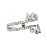 14 Karat White 38 Lab Grown Diamonds=.68 Carat Size 7