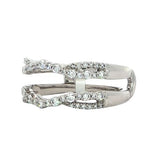 14 Karat White 58 Lab Grown Diamonds=0.50 Carat Size 7