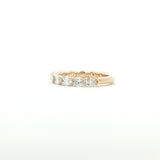 14 Karat Yellow Gold 11 Lab Grown Diamonds=1.44 Carat Size 7