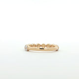 14 Karat Yellow Gold 11 Lab Grown Diamonds=1.46 Carat Size 7