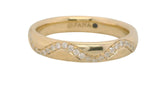14 Karat Yellow Gold 50 Diamonds=.25 Carat FG VS Band Size 6.5