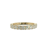 14 Karat Yellow Gold 11 Lab Grown Diamonds=1 Carat EF,VS Size 7