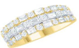 14 Karat White Gold 39 Diamonds =1.69 Carats Ring Size 7