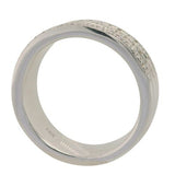 14 Karat White Gold 66 Diamonds=0.50 Carat GH,SI 3 Row Band