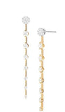 DIAMOND EARRINGS
Brand: ASHI DIAMONDS LLC.
18 Karat Yellow and White Gold LoveBright .90 Carat Total Weight GH SI Dangle Bar Earrings