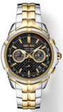 SEIKO
Brand: SEIKO CORP. OF AMERICA
         
Coutura Quartz Chronograph Black Dial Two-toned Bracelet WR100M