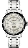 Men's Presage Automatic  Stainless Steel Bracelet & 40mm Case Ivory Dial Luminous Hands Water Resistance 50m 60th Anniversary Limited Edition