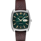 SEIKO
Brand: SEIKO CORP. OF AMERICA
Recraft Series Stainless Steel Automatic 3H Green Dial WR50M Strap