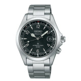 Men's Prospex Alpinist     Automatic Stainless Steel Bracelet & 39mm Case   Black Dial LumiBrite Hands & Markers   Date Window Water Resisance 200m
