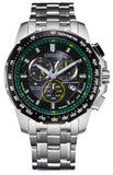 MISCELLANEOUS WATCH
Brand: CITIZEN WATCH CO.
Promaster Eco Chrono Dial Silver Bracelet WR200M