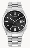 Citizen Tsuyosa Automatic 40mm Silver-Tone Stainless Steel Case & Bracelet Black Dial with Date Water Resistance 50m