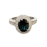 GEM/DIA RINGS & JEWE
Brand: DROSTE'S JEWLERY SHOPPE'S
Style:31494DR280      
14KW OV TOURMALINE=1.68CT 86D=.62CT GH SI RG