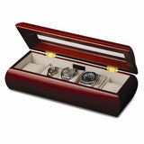 Brand: QUALITY GOLD DOMED LID CHERRY 5 WATCH CASE - Giftware