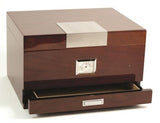 Brand: QUALITY GOLD
Laquer Walnut 60 Cigar Humidor with Cedar Lining - Giftware