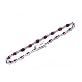 14KT Gold Ruby Bracelet