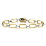 14KT Gold Diamond Bracelet