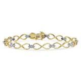 14KT Gold Diamond Bracelet