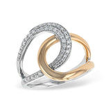 14KT Gold Ladies Diamond Fashion Ring