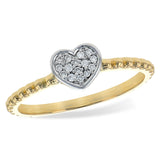 14KT Gold Ladies Diamond Ring