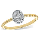 14KT Gold Ladies Diamond Ring