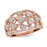 14KT Gold Ladies Diamond Fashion Ring
