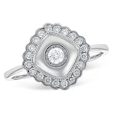 14KT Gold Ladies Diamond Ring