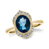 14KT Gold Ladies Diamond Ring