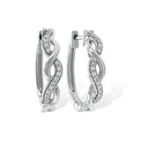 14KT Gold Diamond Earrings