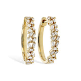 14KT Gold Diamond Earrings