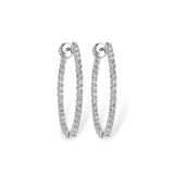 14KT Gold Diamond Earrings