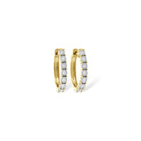 14KT Gold Diamond Earrings