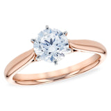 14KT Gold Diamond Semi-Mount Engagement Ring