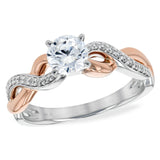 14KT Gold Diamond Semi-Mount Engagement Ring