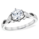 14KT Gold Diamond Semi-Mount Engagement Ring