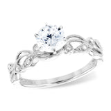 14KT Gold Diamond Semi-Mount Engagement Ring