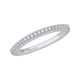 Diamond Half-Eternity Wedding Band in 14K White Gold 