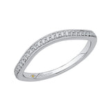 Diamond Wedding Band in 14K White Gold 