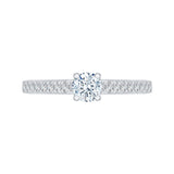 Diamond Engagement Ring in 14K White Gold