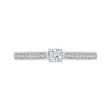 Diamond Engagement Ring in 14K White Gold