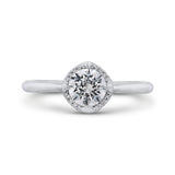 Diamond Engagement Ring in 14K White Gold
