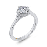 Diamond Engagement Ring in 14K White Gold
