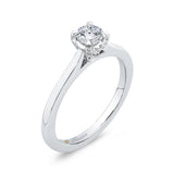 Diamond Engagement Ring in 14K White Gold