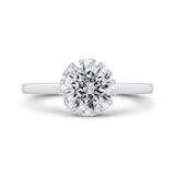 Diamond Engagement Ring in 14K White Gold (Semi-Mount)